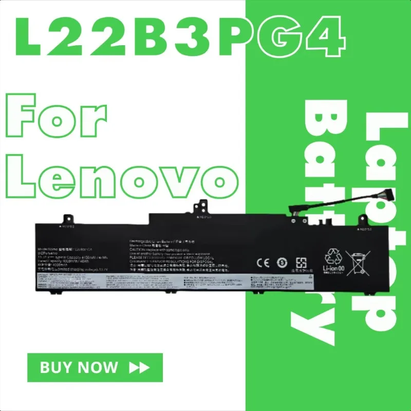 

Laptop Battery for Lenovo ThinkPad E14 Gen 5/E16 Gen 1 L22M3PG4 L22B3PG4