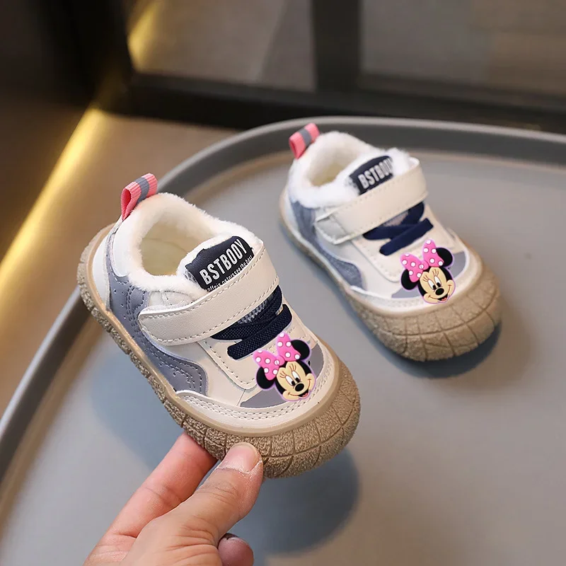 Chaussures de planche non ald pour bébés garçons et filles, baskets pour enfants Disney, chaussures décontractées pour tout-petits, printemps automne et hiver