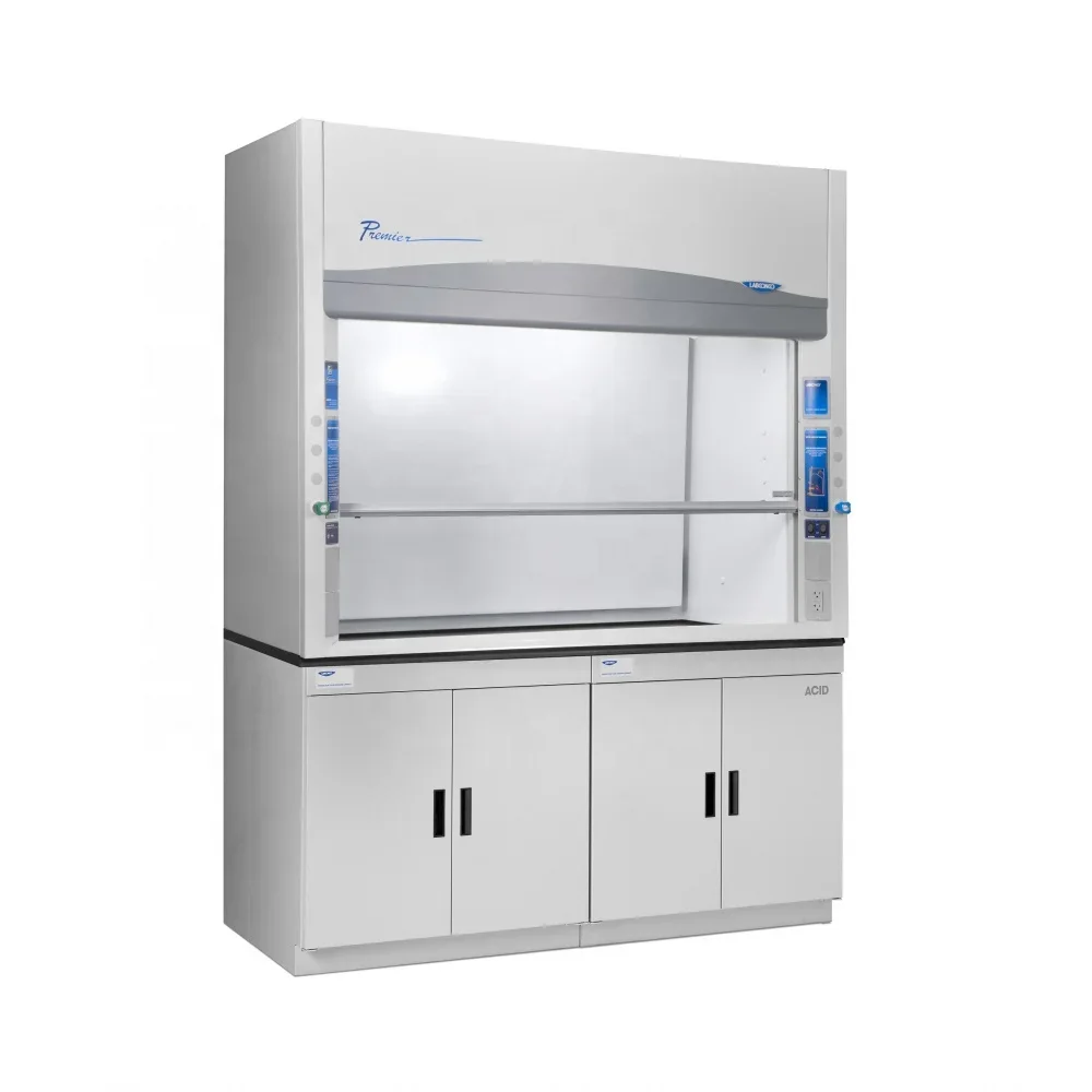 Horizontal Bench Top Fume Hood Laboratory Class2 Bamboo Pipe Clean Air Type Fume Hood