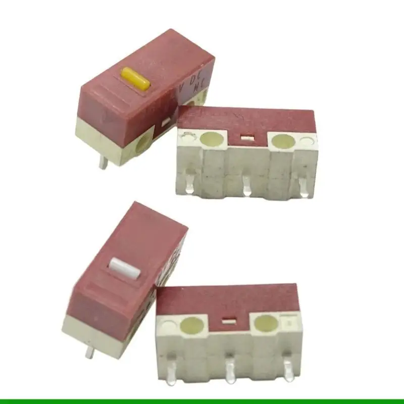 U55C Noiseless Mouse Microswitch 3Pin 10 Million Clicks for Noiseless Clicking Experience for Libraries and Home Offices