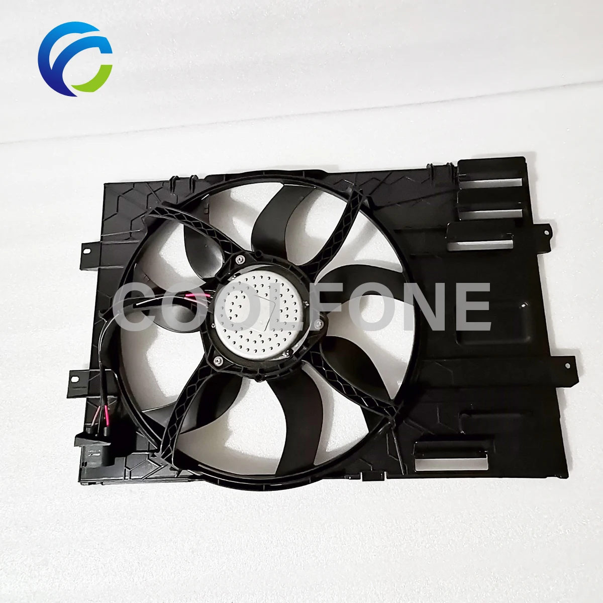 Electric Cooling Radiator Fan for VW TRANSPORTER MULTIVAN VI T5 T6 2.0 TDI 7E0121205A 7726031101 7E0121207C 7E0121205H