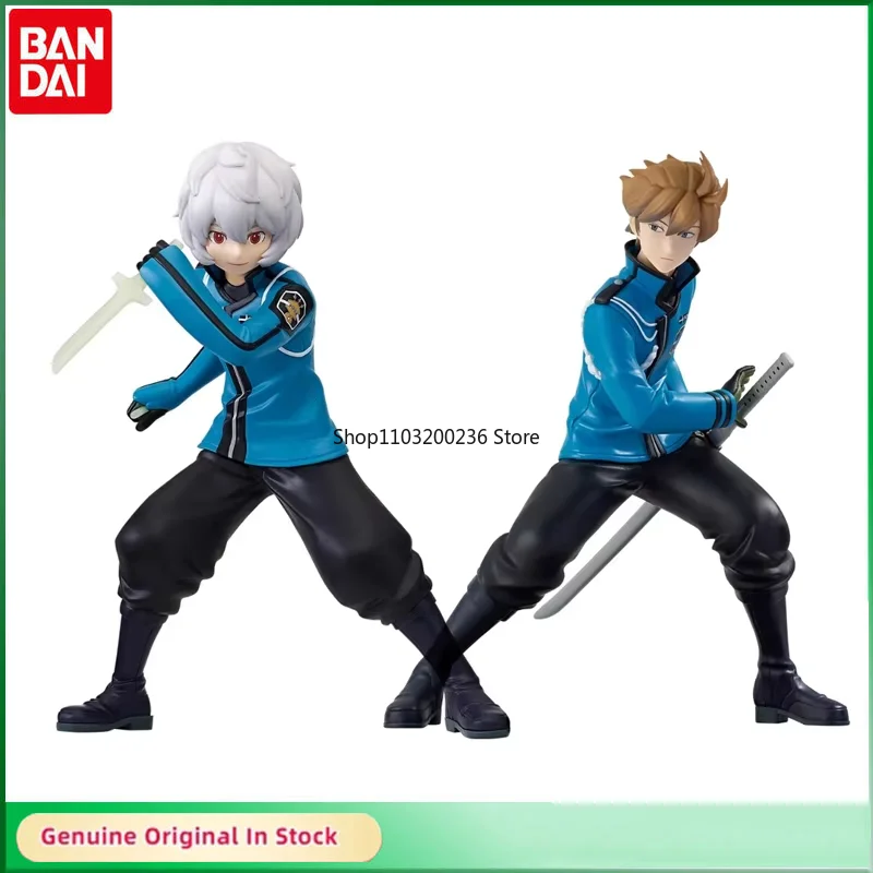 

Bandai Original Ichiban Kuji Kuga Yuma Hyuse Figure World Trigger Anime Action Figure Model Desktop Decoration Boy Gift