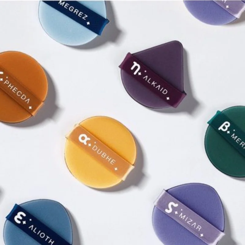 YS00058- 듀얼 유즈 (건식 및 습식) 스펀지 퍼프, 비흡수성, 라텍스 프리, 메이크업 및 에어 쿠션 세팅용, 고탄력