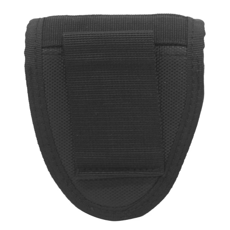 Tactically Nylon Handcuff Waist Belt Bag Handcuff Holder Wear-resistant Handcuff Holsters Hunting Accessories