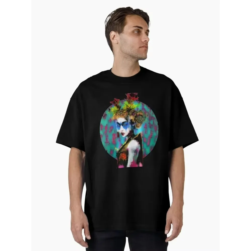 Camiseta Jap Ghost de verano de marca de lujo de manga corta moda de verano ocio de gama alta versátil de algodón para hombres y mujeres