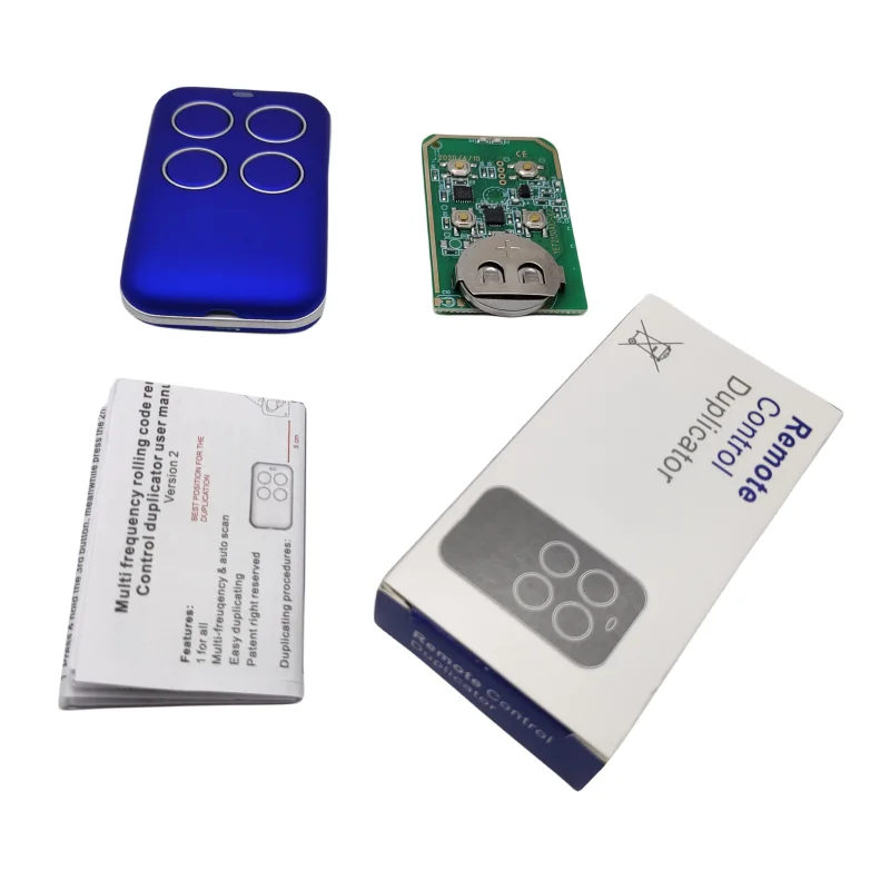 Factory IP56 Fixed Code & Rolling Code Multi Frequency 433mhz 315mhz 868mhz Duplicator Garage Door Opener RF Remote Control