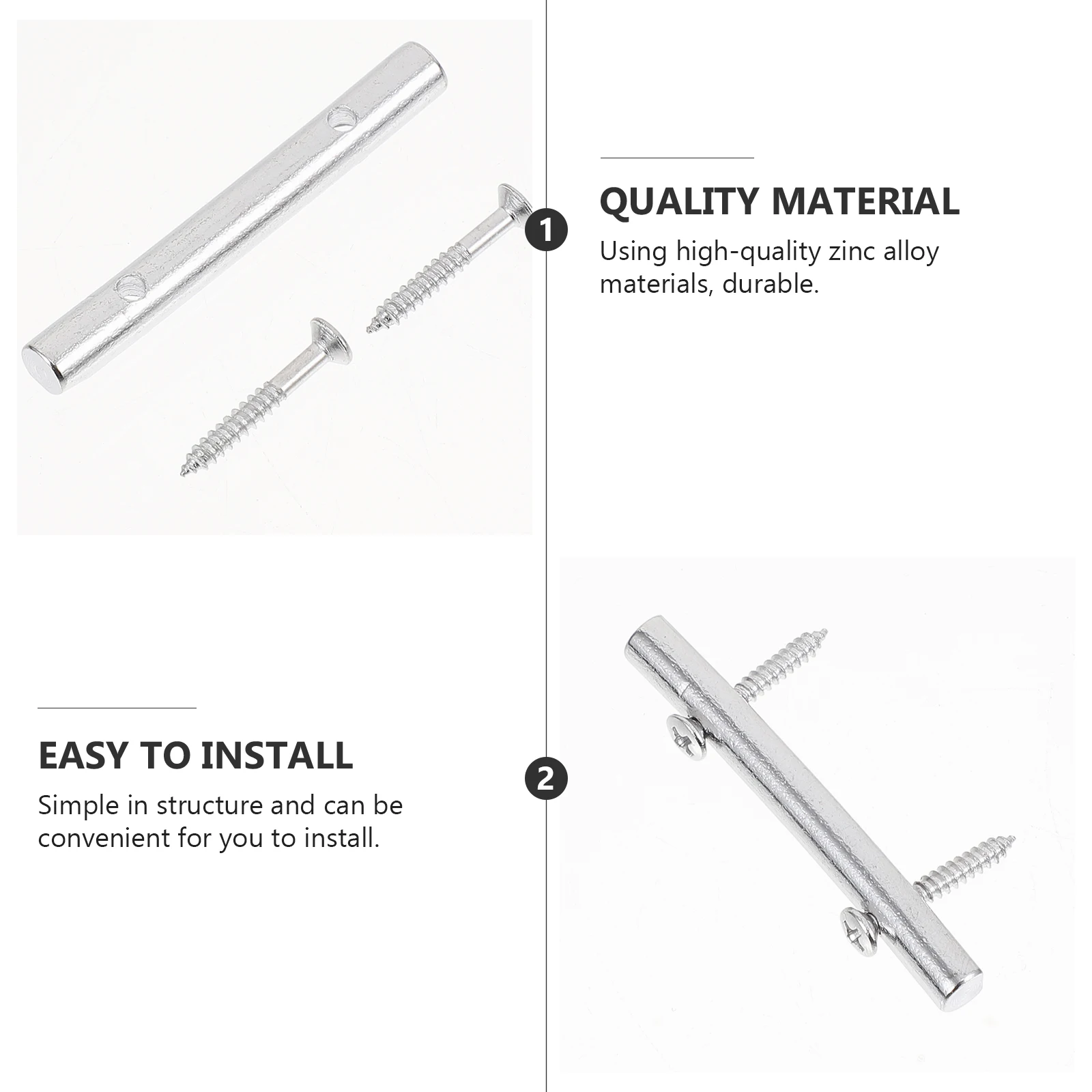 

3 set Guitar Press String Buckles Zinc Alloy Lightweight Mini Size Durable Stable String Device For Electric Guitar Accessory