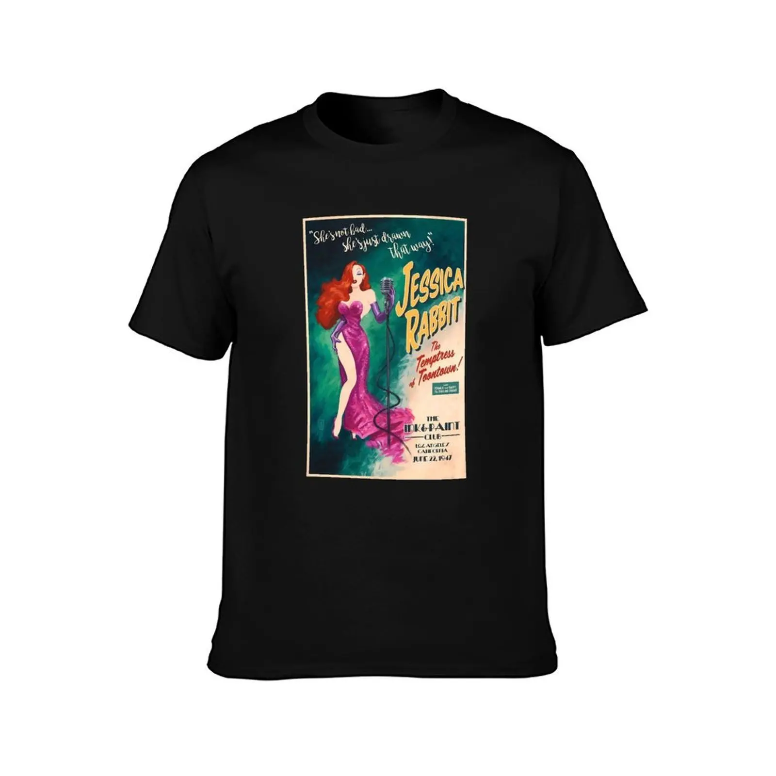 Who Framed Roger Rabbit T-Shirt Work Outdoor Short Sleeve Tee T-Shirt
