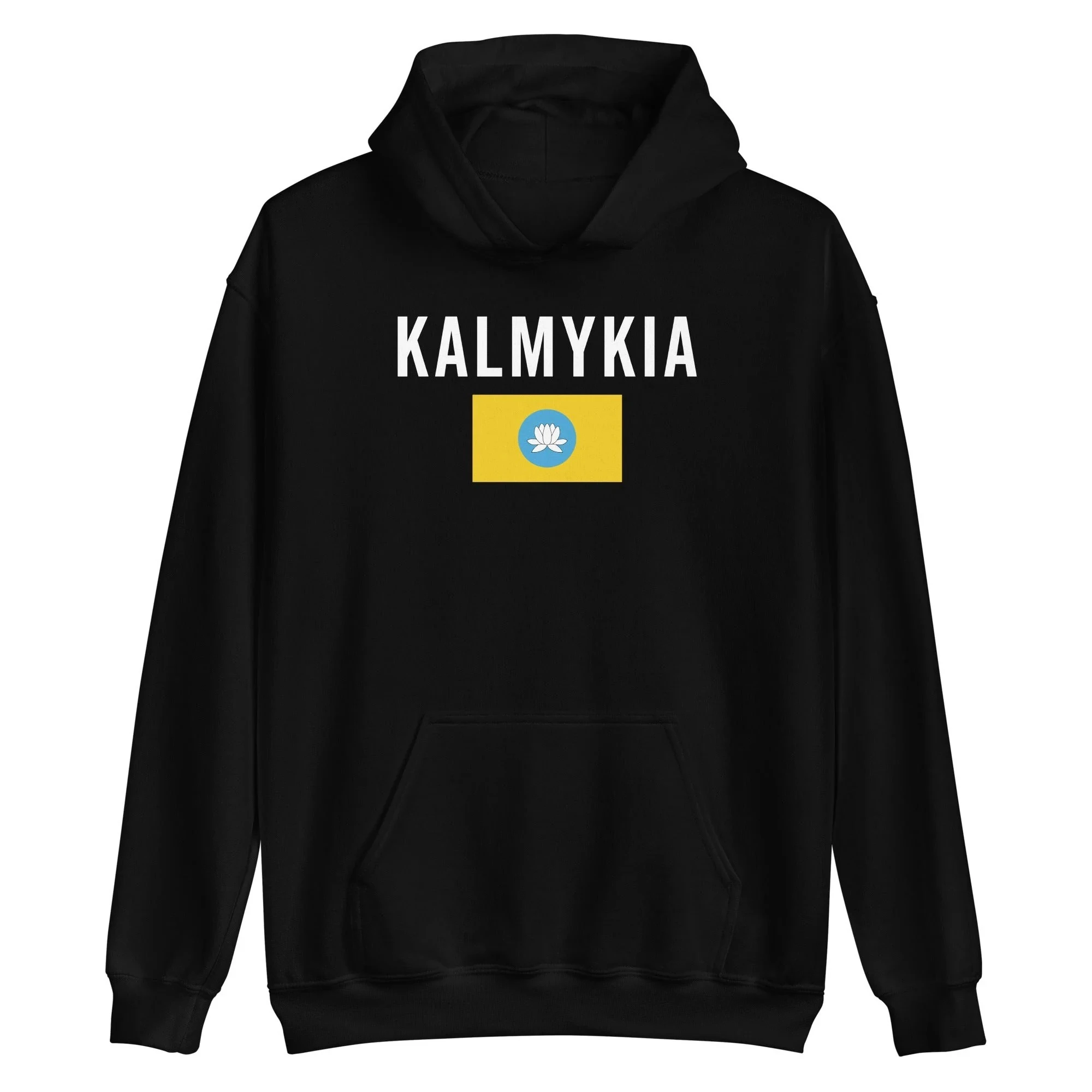 

Kalmykia Flag Hoodie Men's and Women's Long Sleeve Sweatshirt Pullover Retro Hip Hop Streetwear Sportswear Y2k Tops Men Clothing