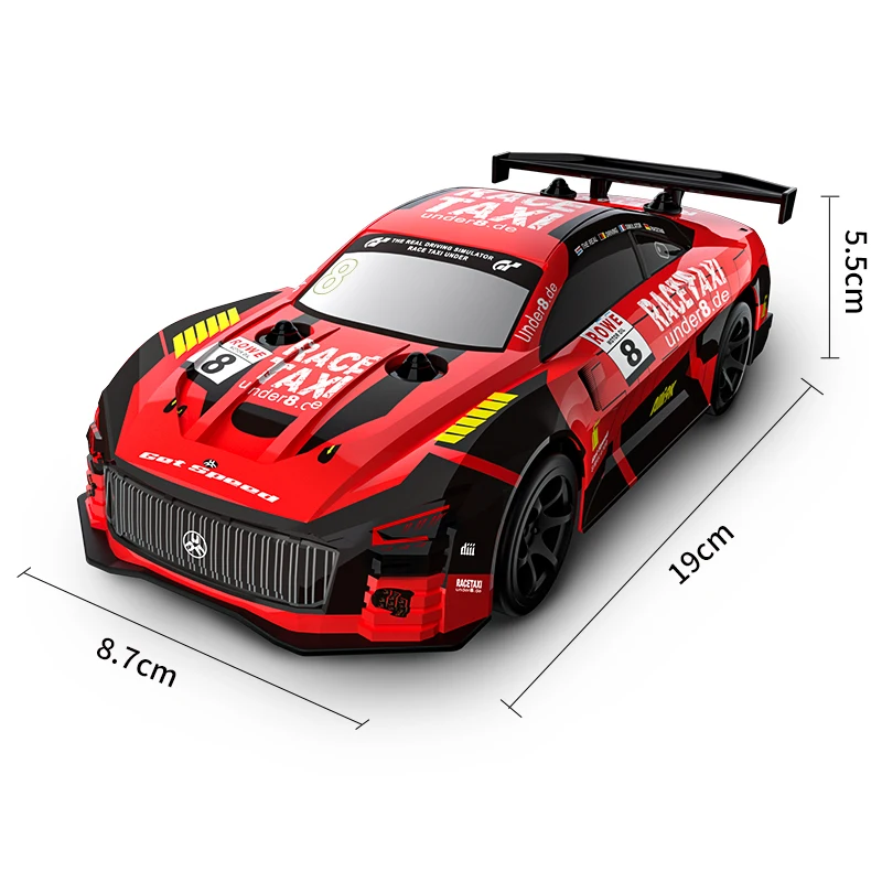 JJRC Q165 2.4G الانجراف Rc سيارة 4WD الانجراف سيارة 1:18 لعبة التحكم عن بعد GTR سيارة RC سباق السيارات لعبة للأطفال هدايا عيد الميلاد ﻿