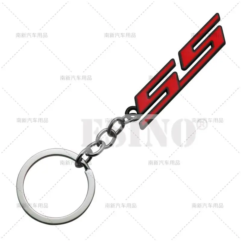 Car Styling 3D Metal Zinc Alloy Metal SS Key Chain Keychain Key Ring for Chevrolet Malibu Camaro Trax Blazer Tahoe Suburban