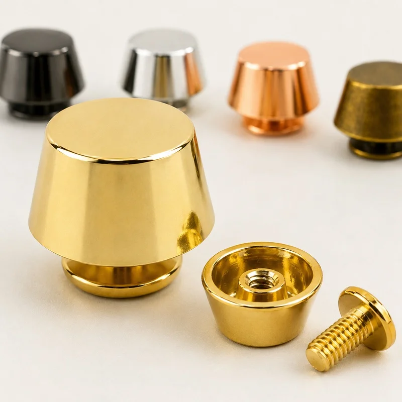 10-50Pcs 11mm Metal Handbag Purse Feet Studs Screw Rivets Bottom Protector for Leather Wallet Luggage Repair Decorative Hardware
