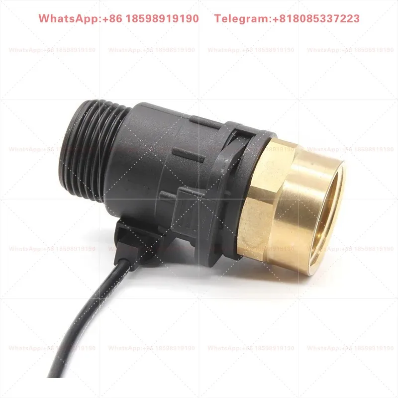 Water flow sensor 1-inch detachable cleaning water plant garden irrigation Hall water flow meter large pipe diameter DN25