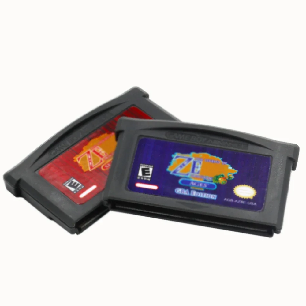 GBA Game Cartridge 32 Bit Video Game Console Four Swords Game Card Link To The Past Awakening DX Minish Cap Oracle of Seasons view 3