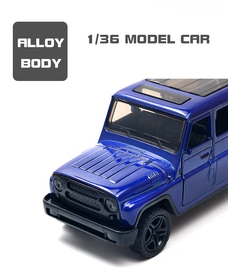 1:36 Legierung Vintage Diecast Niedlichen Cartoon Van Oldtimer Modell Zurückziehen Auto Modell Miniatur Fahrzeug Replik Für Sammlung Geschenk – Detail 1