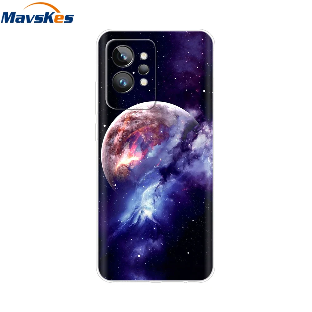 For Cover Realme GT 2 Pro Case For OPPO Realme GT 2 Pro Cute Painted Cover Silicone Clear Phone Cases For Realme GT 2 GT2 Pro