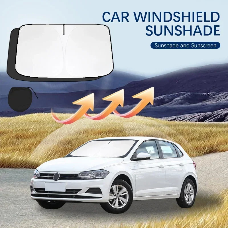 Windshield Sun Shade Cover Car Front Window Visor Folding Auto UV Protection Sunshade Summer Styling Accessories