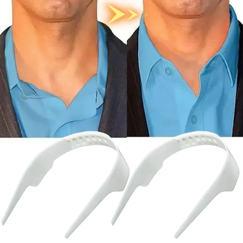 قابل للتعديل قميص طوق دعم تي شيرت الوقوف طوق المشكل قميص مكافحة لفة ثابتة المشكل طوق البقاء حزمة عدة الملبس التبعي