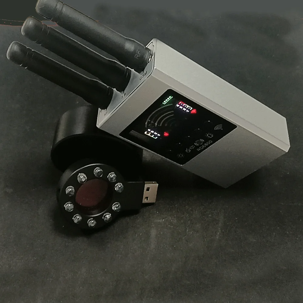 New Anti Candid Camera Detector Bug Gadgets Wiretapping Finder GPS Signal Lens RF Spy Tracker Detect Multi-function Anti Camera