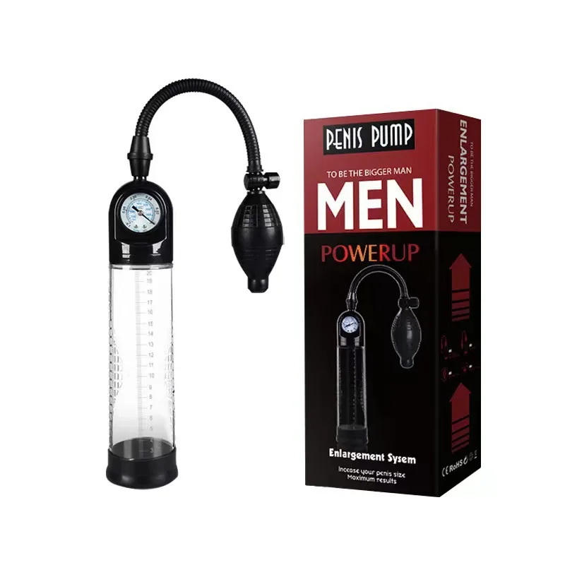 Pompe à pénis manuelle pour homme, agrandisseur de pénis, amélioration de l'érection, jouet sexuel pour homme, pompe à bite sous vide, entraîneur de grosse bite, mastellunk durable