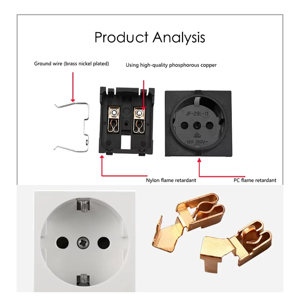 Power Supply Data Socket With Wireless Charger Conference Pop-up Hidden Desktop Socket DIY Combination USB Type-C Port RJ45