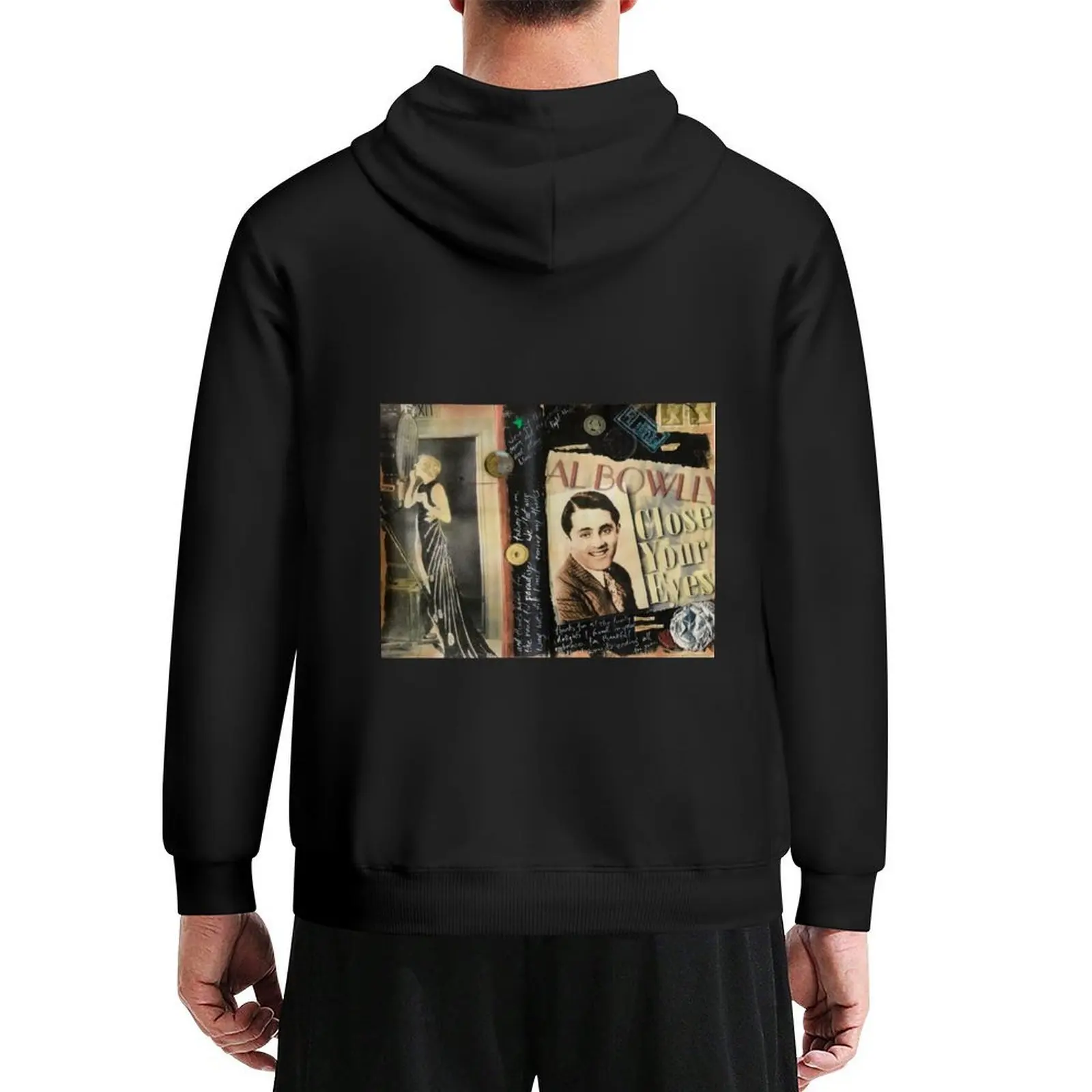 

Close Your Eyes Hoodie autumn blouse men's autumn clothes men clothing graphic hoodie