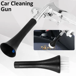 Car Wash Gun Dry Blow Cleaning Tools Professional Compressed Air Purge Car Interior Detail Spray Cleaning Tools With 2 Nozzles