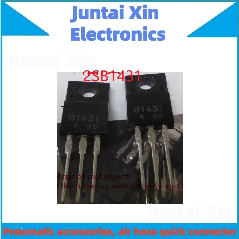5PCS/LOT 2SB1431 B1431 PNP SILICON EPITAXIAL TRANSISTOR (DARLINGTON CONNECTION) FOR LOW-FREQUENCY POWER AMPLIFIERS AND LOW-SPEE