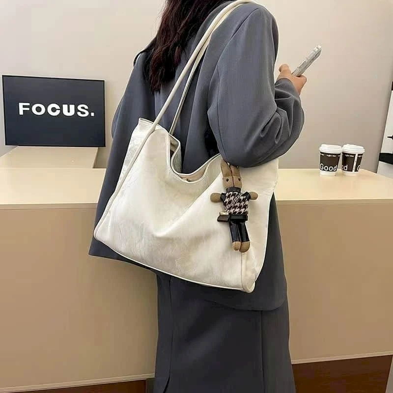 

Высококачественные сумки для женщин, кожаная сумка-тоут большой емкости, офисные сумки для покупок, женские сумки 2025 года, новинка в модном стиле