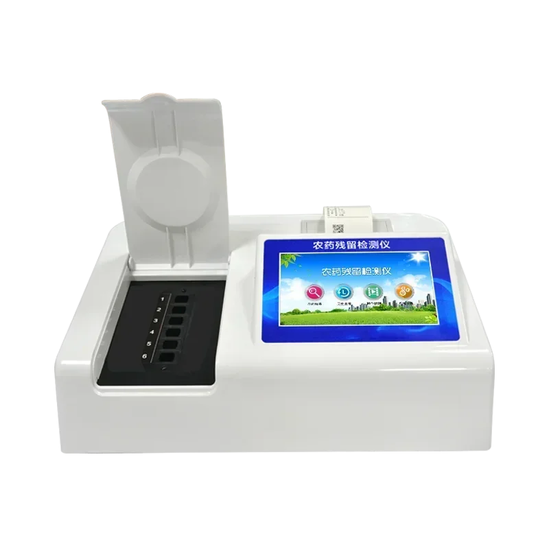 

2021 New Design Food Fruit Vegetable Analyzer Detector Pesticide Residue Paddy Testing Equipment