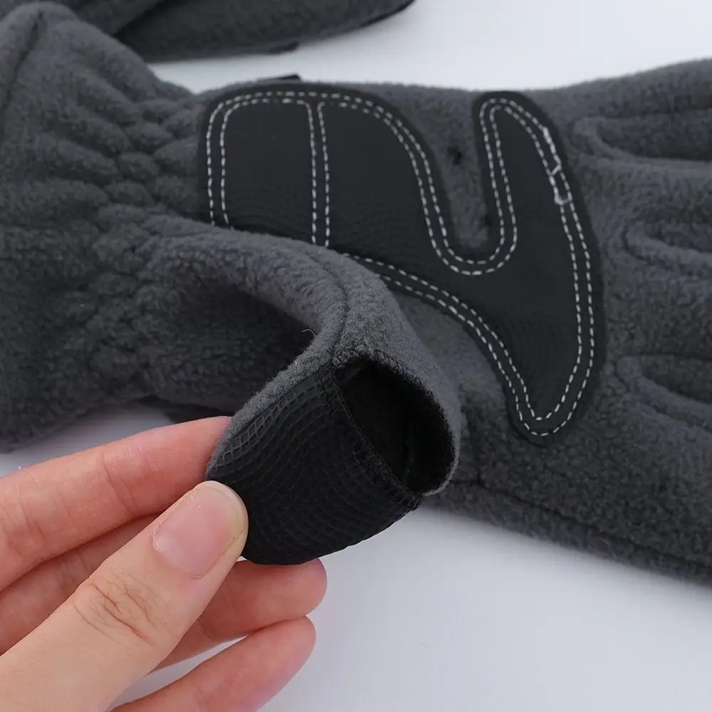 Thermal Fleece Winter Gloves Men Women TouchScreen Cycling Cold Resistance Windproof Bicycle Thicken Warm Outdoor Skiing Mittens