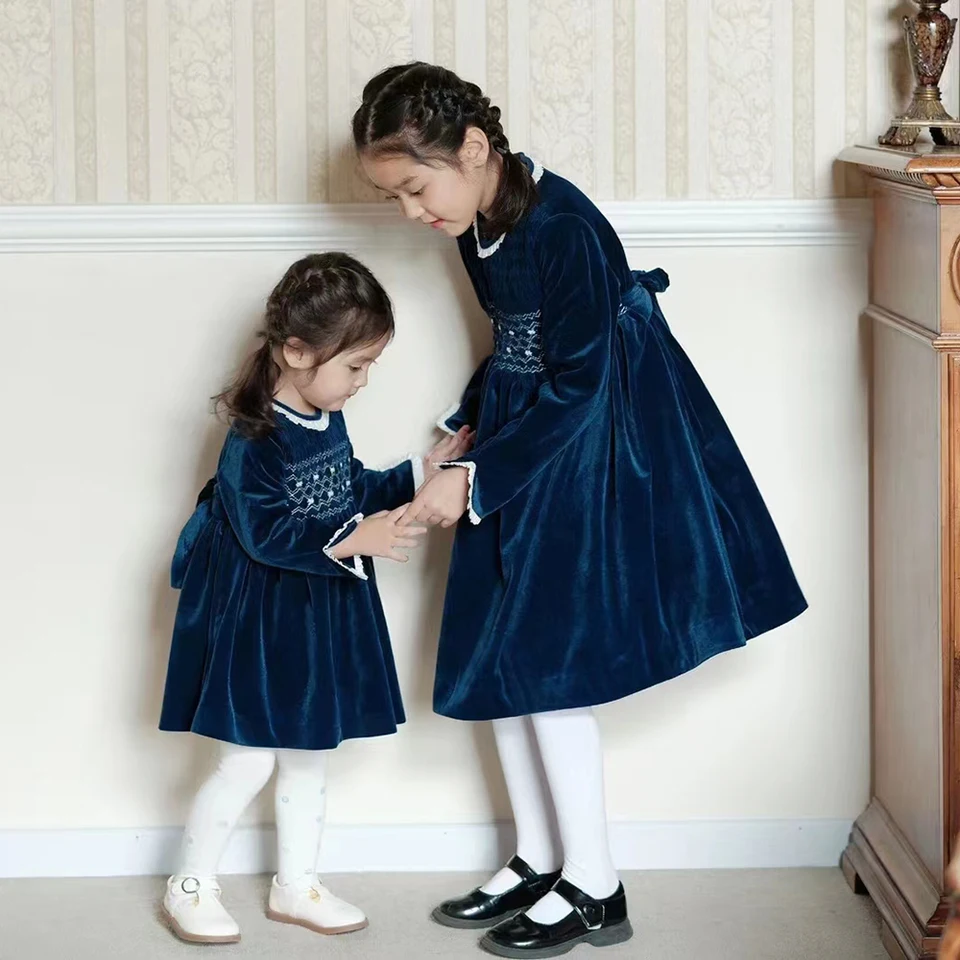 girls velvet dress JR-D2V Girls Velvet Standard Dress for Women main image 1