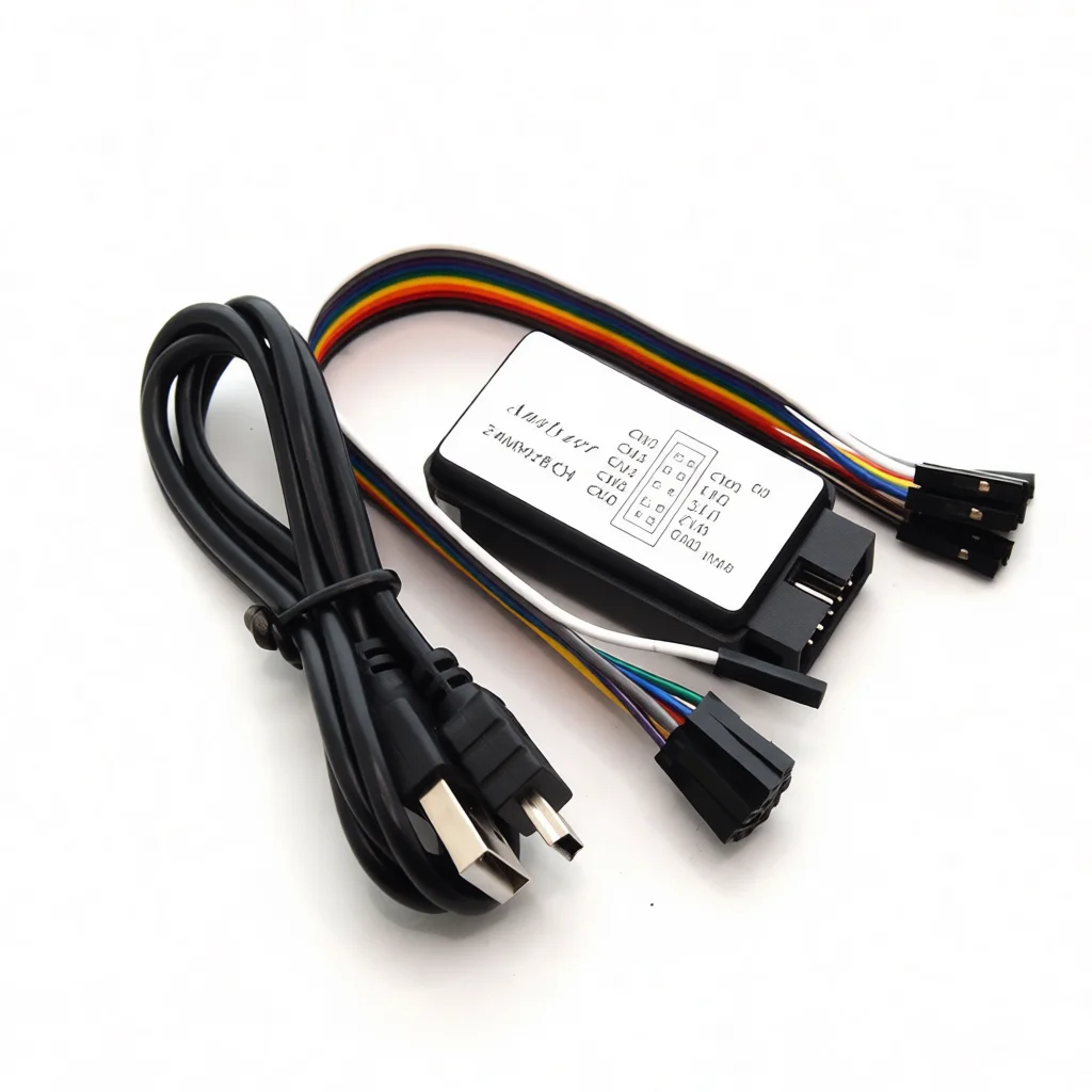 24MHz 8 Channel USB Logic Analyzer Debugger Tool For Digital Signal Capture ARM FPGA MCU Serial Communication Testing