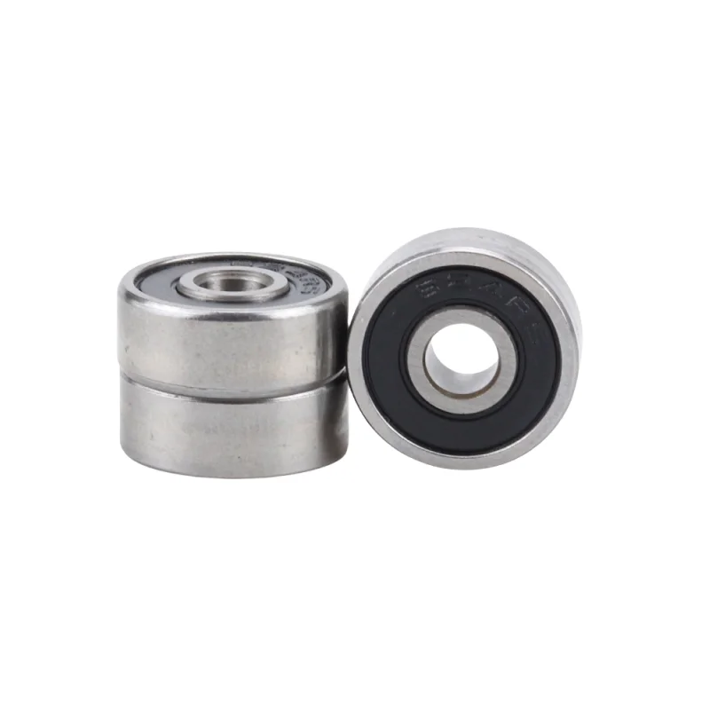 100pcs miniature bearing 624-2RS 4x13x5mm deep groove ball bearings 624RS 624 2RS 4*13*5 mm