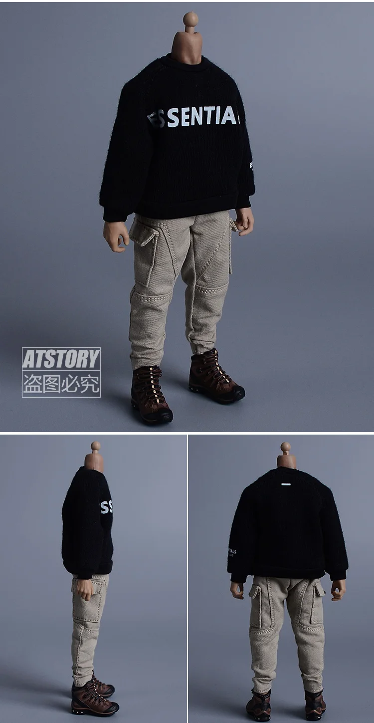 1/12 トレンド兵士服モデルカーゴパンツフィット 6 インチアクションフィギュアボディ人形衣類アクセサリーモデル