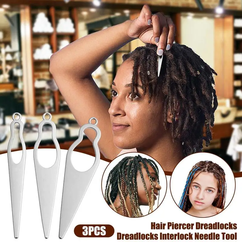 Crochet Hooks For Locks Interlocking Tool For Locs Dreadlock Tool Hair Styling Tools For Beginner Women Girls Teen Girls College