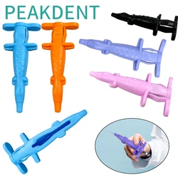 2Pcs Funny Dental Syringe Sleeve Injector Tool Cover Reusable Surgical Instrument Needles Protect Case Dentistry Clinic Device