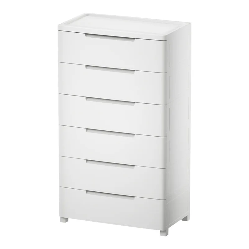 Storage cabinet Installation-free rack Multi-layer baby wardrobe Household storage cabinet Plastic chest of drawers