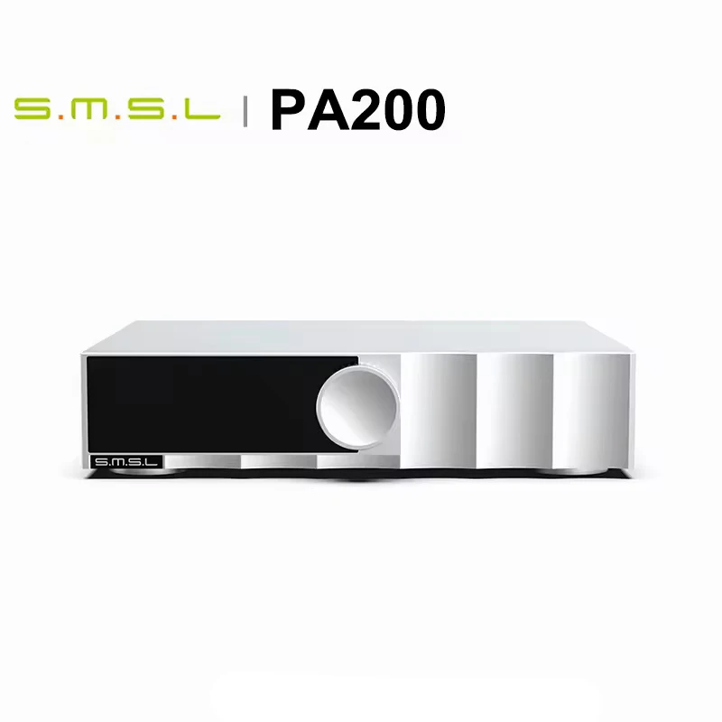 

SMSL PA200 Gallium Nitride Power Amplifier With Remote Control High-power Audio Grade Switching Power Supply