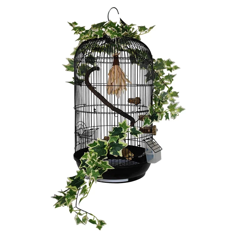 

European minimalist parrot cage parrot cage open parrot parro live bird whirlwind parot tiger skin bird