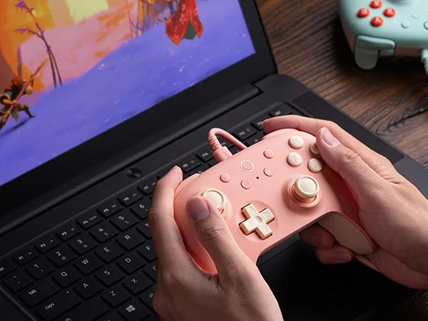 Afbeelding 6: 8Bitdo Ultieme 2c Bedrade Gaming Controller Gamepad Met Hall Effect Joystick Tiggers Voor Pc Windows En Android Accesssories