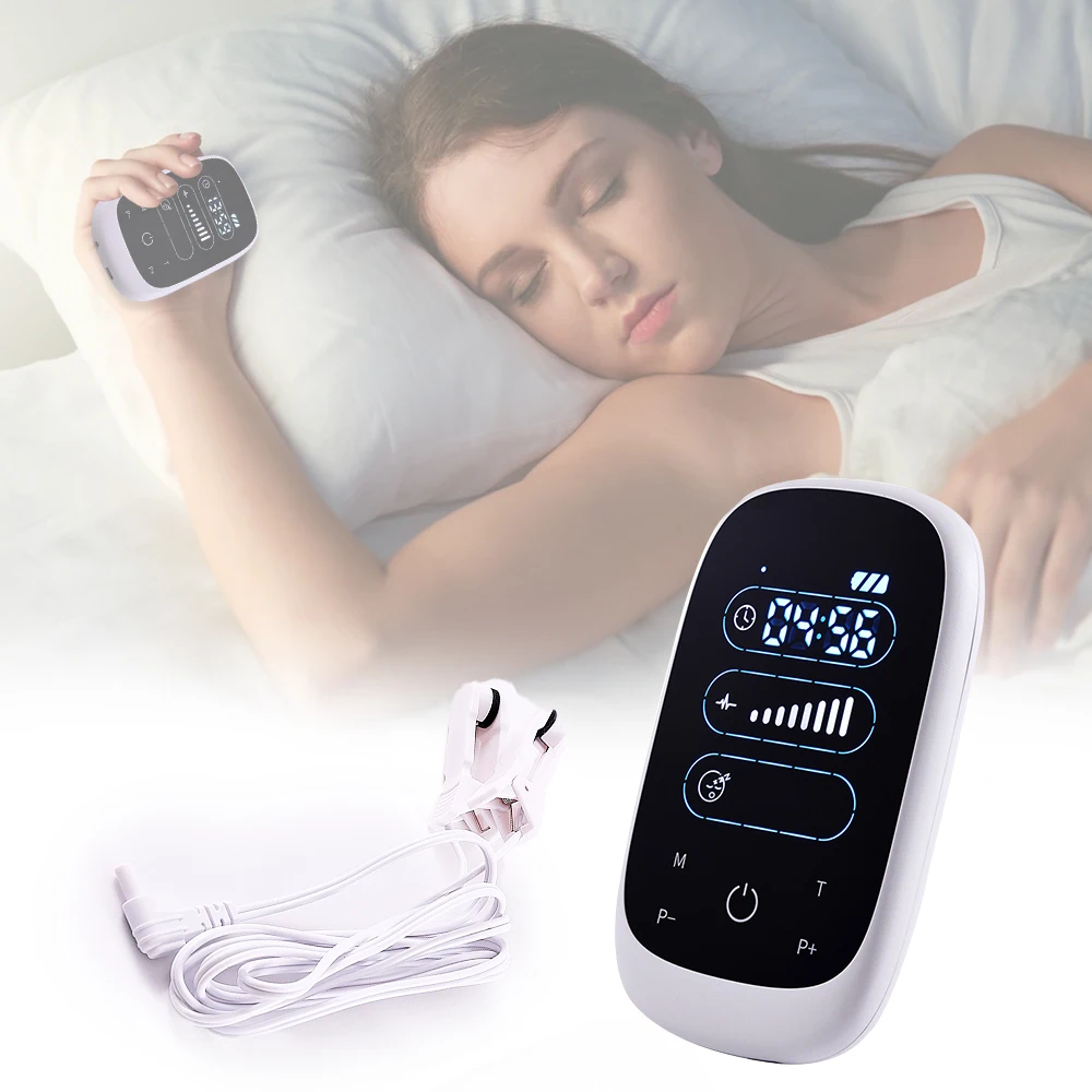 Innovative Anti-Insomnia CES Sleep Aid Machine for Snoring & Electrical Brain Stimulation Treats Insomnia Medical Device at Home