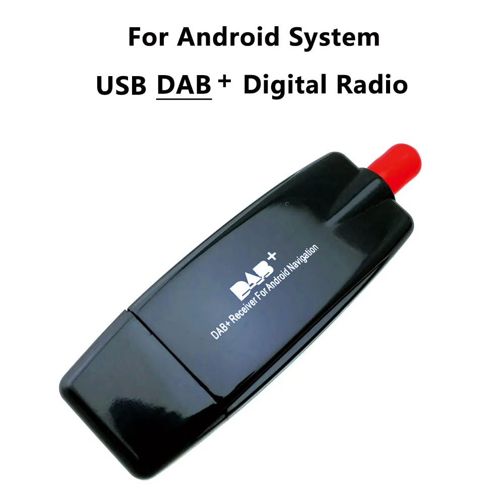 Universal High Sensitivity Car USB Digital Radio Dab Receiver Built-in APK  Suitable For Android Navigation System DVD Play