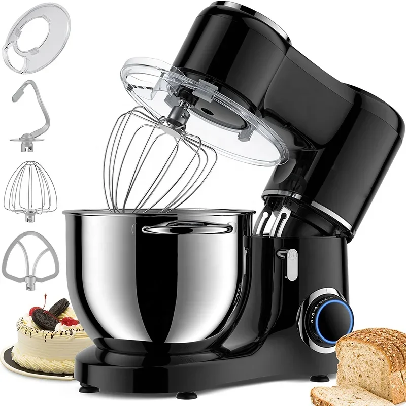 

High quality and efficient 1500W 8LPure Copper Motor Kitchen Assistant Appliance Large Capacity Dough Bread Stand Food Mixer