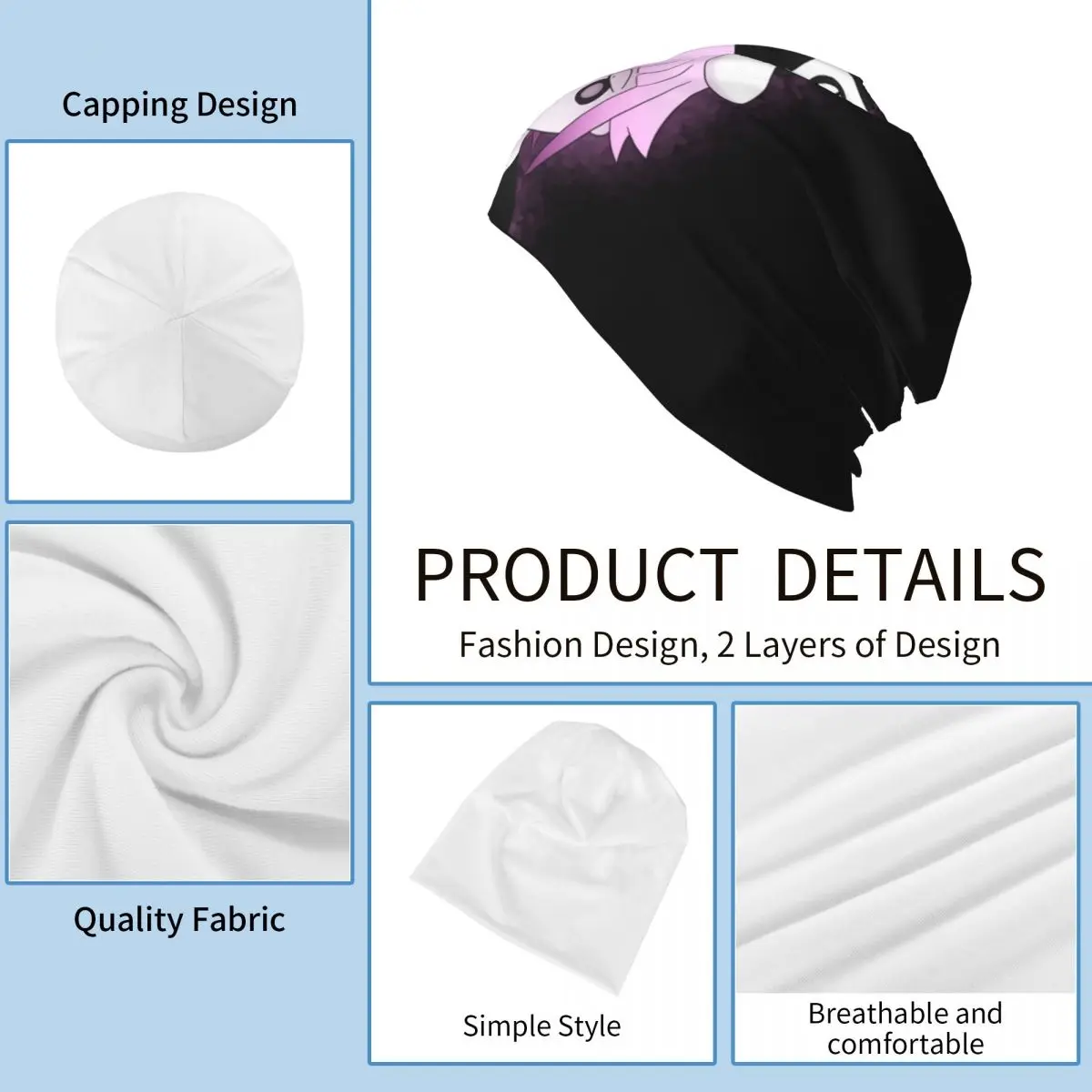 كرونا و راجناروك الروح الآكل الدافئة محبوك قبعة الهيب هوب بونيه قبعة الخريف الشتاء في الهواء الطلق قبعات حريمي للرجال النساء الكبار