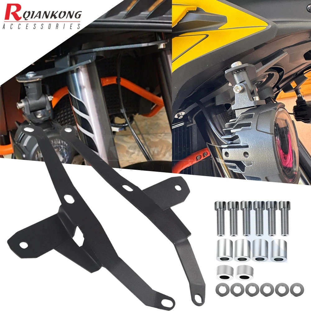 

FOR K-T-M 1290 Super Adventure R S 2016-2017-2018-2019-2020 Moto Spotlight Bracket Holder Sport Light Mounts 1050 1090 1190 ADV
