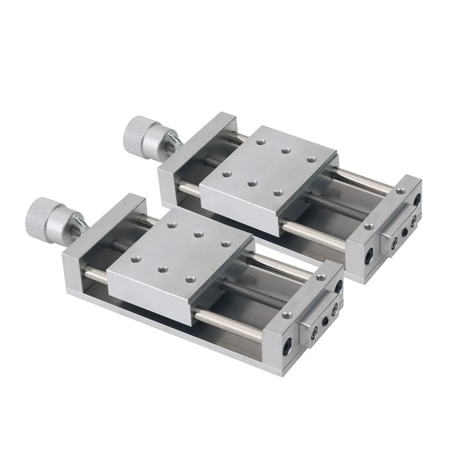 Cross Manual Sliding Table Linear Guide X/y Axis Platform + Digital Control B Clamp fast shipping