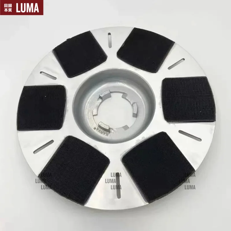 Multifunctional Aluminum Plate Stone Refurbishment Crystal Surface Brush Floor Washing Accessories 18 Inch Bot Manipulation