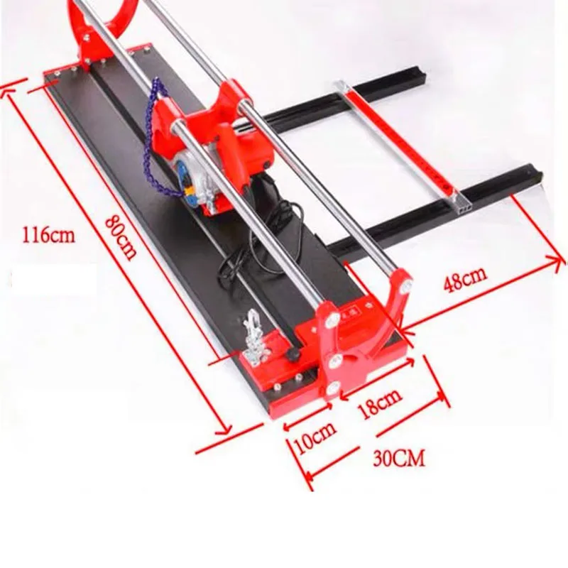 Cheap Multifunctional Desktop 45 Degree Chamfering Machine 220V 1500W Electric Hand Push Cutter for Stone Tile 800 Model