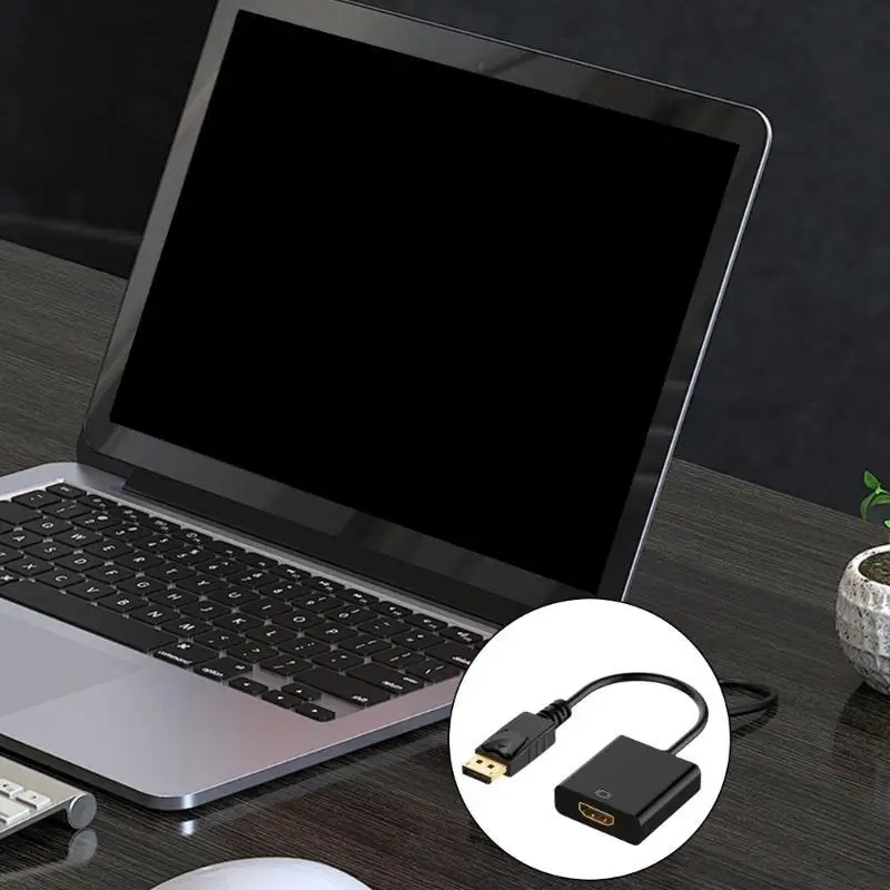 652F Gold Plate DisplayPort to HDMIS Converter لـ High Video و Audios Syncing HDMIS Connectors #3